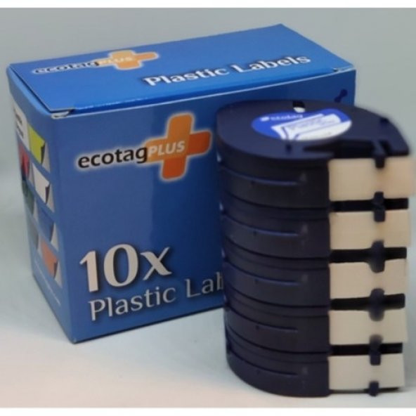 Dymo Letratag Muadili Thermal Plastik Şerit Etiket Şeffaf 10lu Eco Paket ürün görseli 1