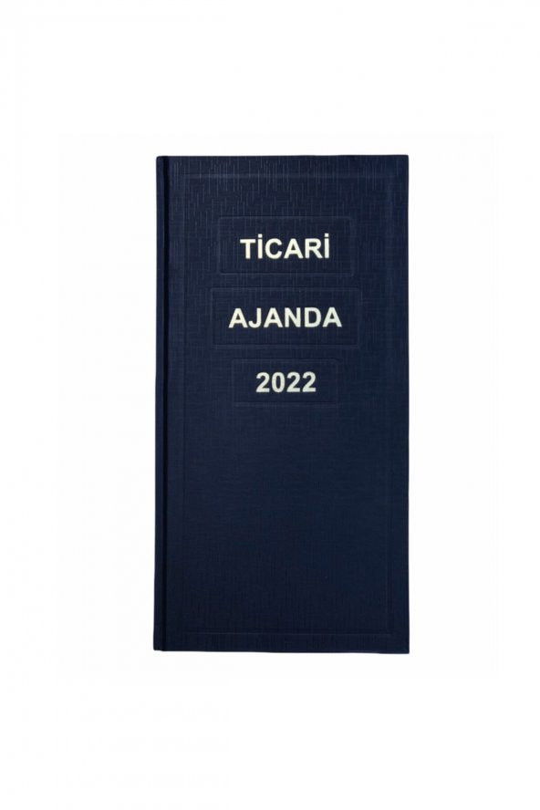 2022 Ticari Kasa Ajandası 17x33 Cm Cilt Bezli ürün görseli 1