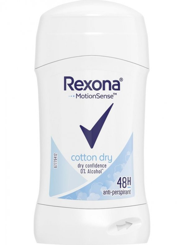 Rexona Deodorant Stick Cotton Dry 40 gr ürün görseli 1