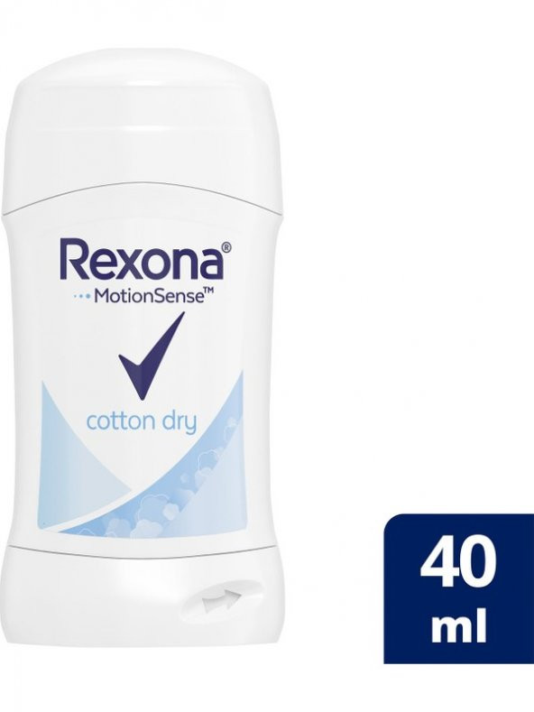 Rexona Deodorant Stick Cotton Dry 40 gr - Resim 2