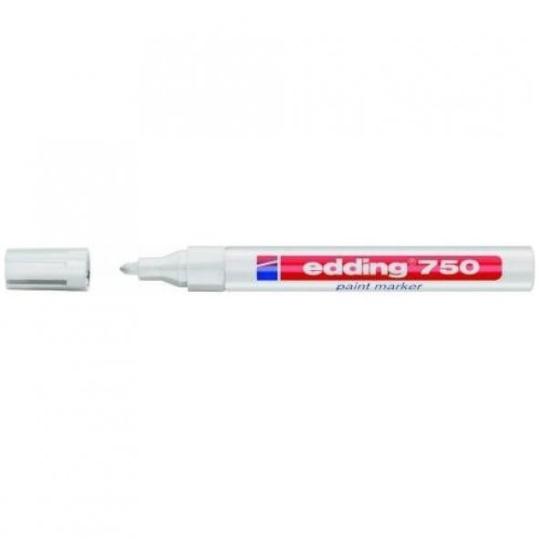 Edding 750 Paint Marker BEYAZ Boya Kalemi Yuvarlak Uç ürün görseli 1