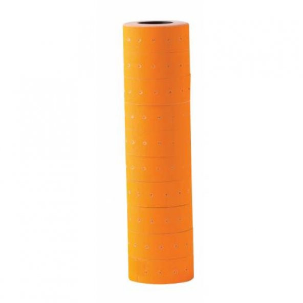 KRAF MOTEX FİYAT ETİKETİ FOSFORLU TURUNCU 12 X 21MM ürün görseli 1