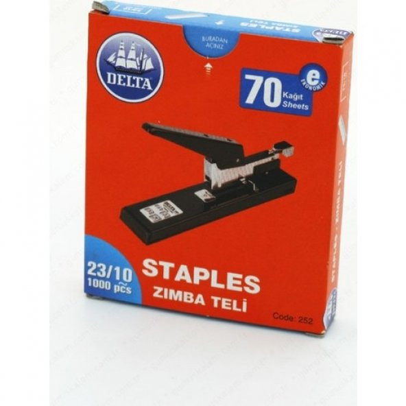 DELTA 23/10 Zımba Teli Beyaz - 1000lik -1 KUTU ürün görseli 1