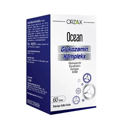 Orzax Ocean Glukozamin Kompleks 60 Tablet ürün görseli 1
