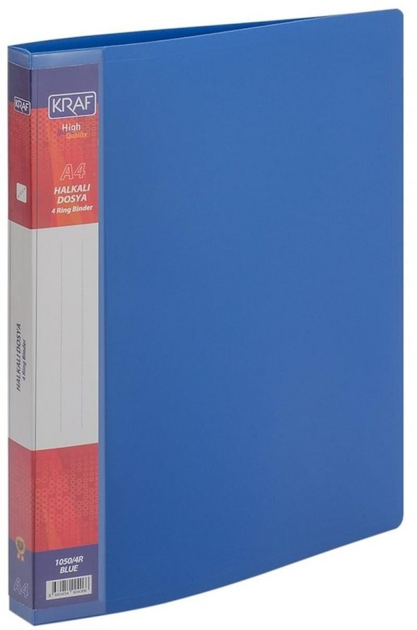 HALKALI DOSYA 4 HALKA 1050/4R MAVİ ürün görseli 1
