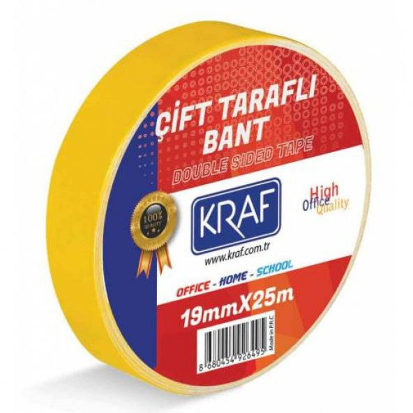 ÇİFT TARAFLI BANT 19MM X 25 METRE ürün görseli 1