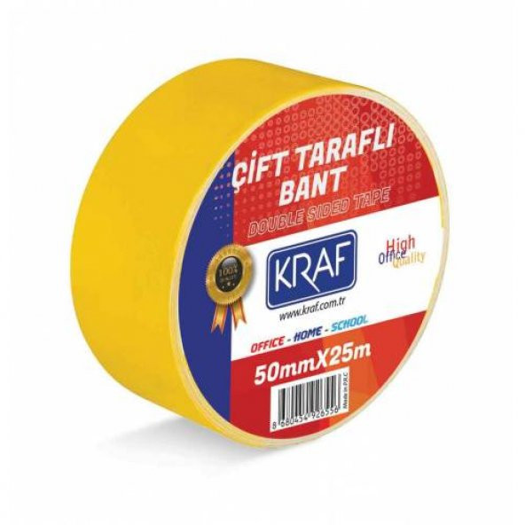ÇİFT TARAFLI BANT 50MM X 25 METRE ürün görseli 1