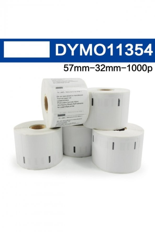 Dymo Lw Labelwriter 11354 1000 Etiket 57mmx32mm ürün görseli 1