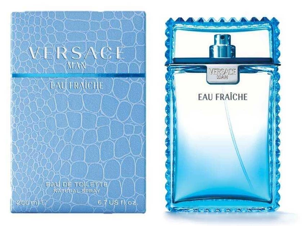Versace Man Eau Fraiche EDT 200 ml Erkek Parfüm ürün görseli 1