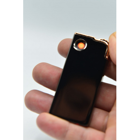 Usb Şarjlı Yarı Otomatik Çakmak ürün görseli 1