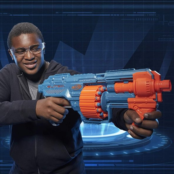 Nerf Elite 2.0 Shockwave RD-15 E9527 Nerf Silah - Resim 3