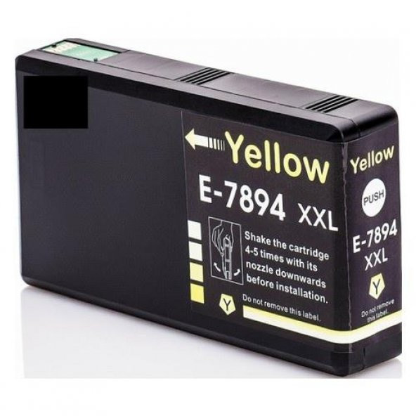 Epson Uyumlu TE7894XXL(49ML) Sarı Muadil Krtuş 4.000syf ürün görseli 1