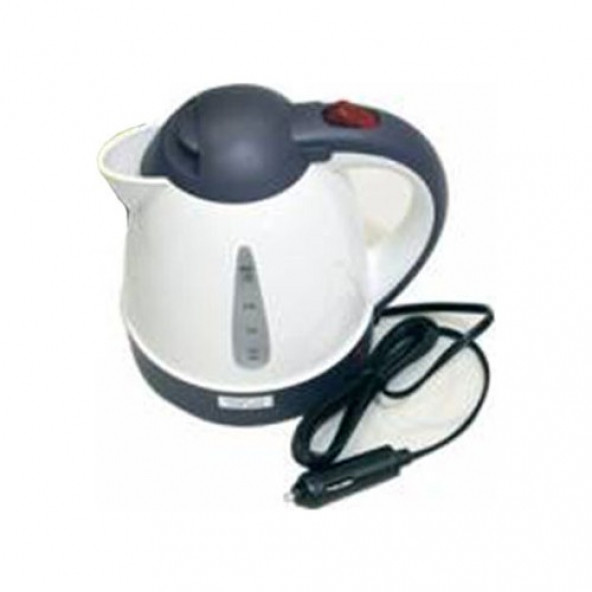 Gönder Gönder Gelsin   Oto Kettle Su Isıtıcı Termostatlı 12 Volt 1 Litre Çakmaklık Girişli Carub ürün görseli 1