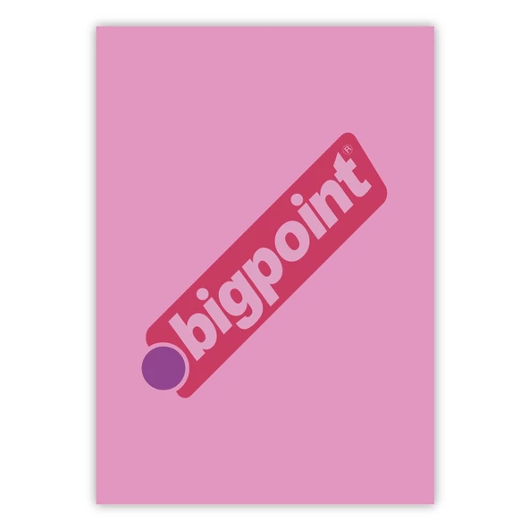 Bigpoint A4 Cilt Kapağı 150 Mikron Şeffaf Pembe 100'lü Paket ürün görseli 1