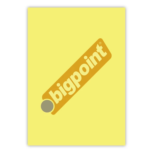 Bigpoint A4 Cilt Kapağı 150 Mikron Şeffaf Sarı 100'lü Paket ürün görseli 1