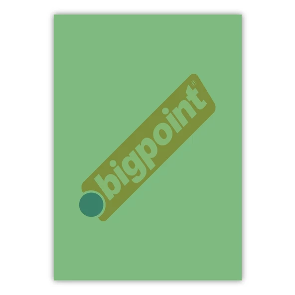 Bigpoint A4 Cilt Kapağı 150 Mikron Şeffaf Yeşil 100'lü Paket ürün görseli 1