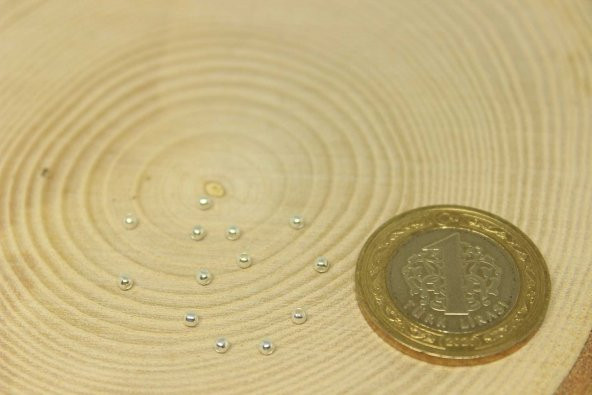 Gümüş Boncuk 2mm/5 adet ürün görseli 1