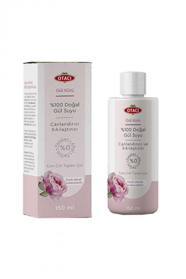 Otacı Doğal Gül Suyu Sıkılaştırıcı Canlandırıcı  150 ml ürün görseli 1