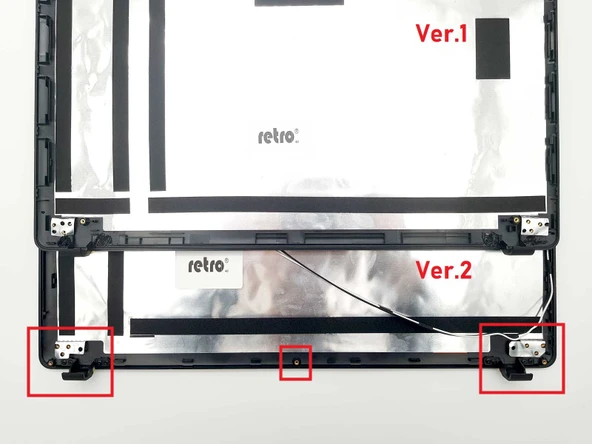 Asus X550J Lcd Cover Kapak V1 ürün görseli 1
