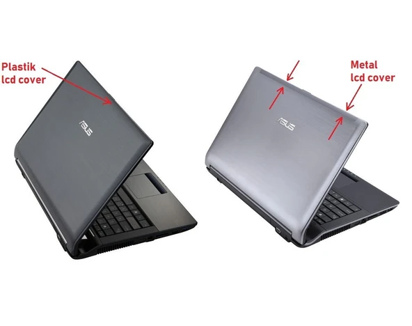 Asus Pro5MT Lcd Cover Kapak Plastik ürün görseli 1