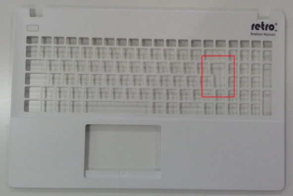 Asus A551M Üst Kasa Beyaz ürün görseli 1