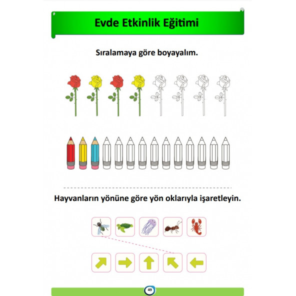 Evde Etkinlik Eğitim Seti (3-9 Yaş) - Resim 3