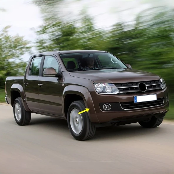 VW Amarok 2010-2016 Ön Sağ Tampon Çamurluk Eki 2HH853728 2H7853728B ürün görseli 1