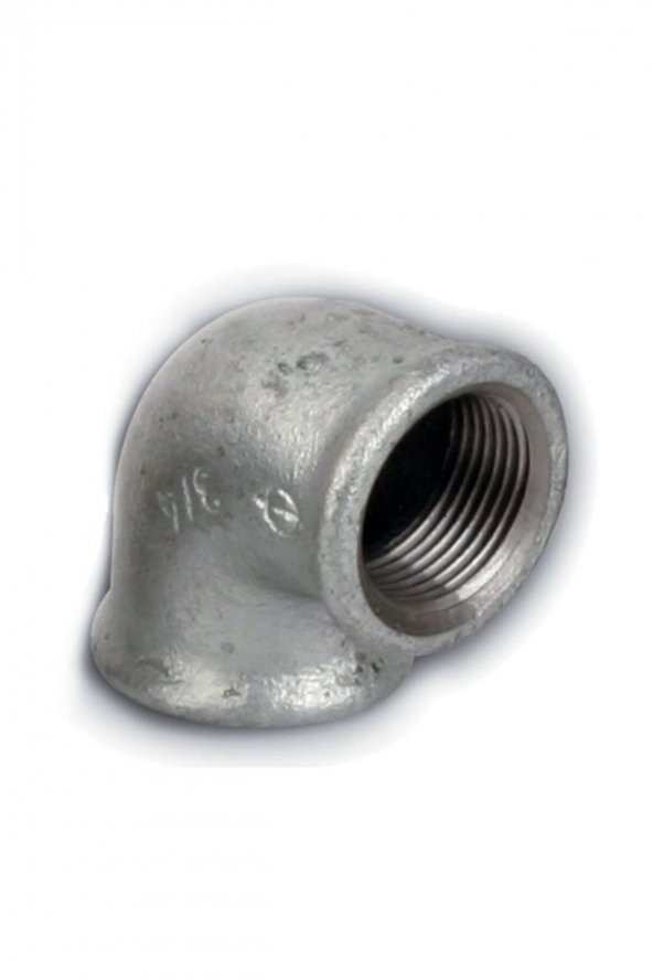 1inç -1 Parmak Galvaniz Dirsek ürün görseli 1