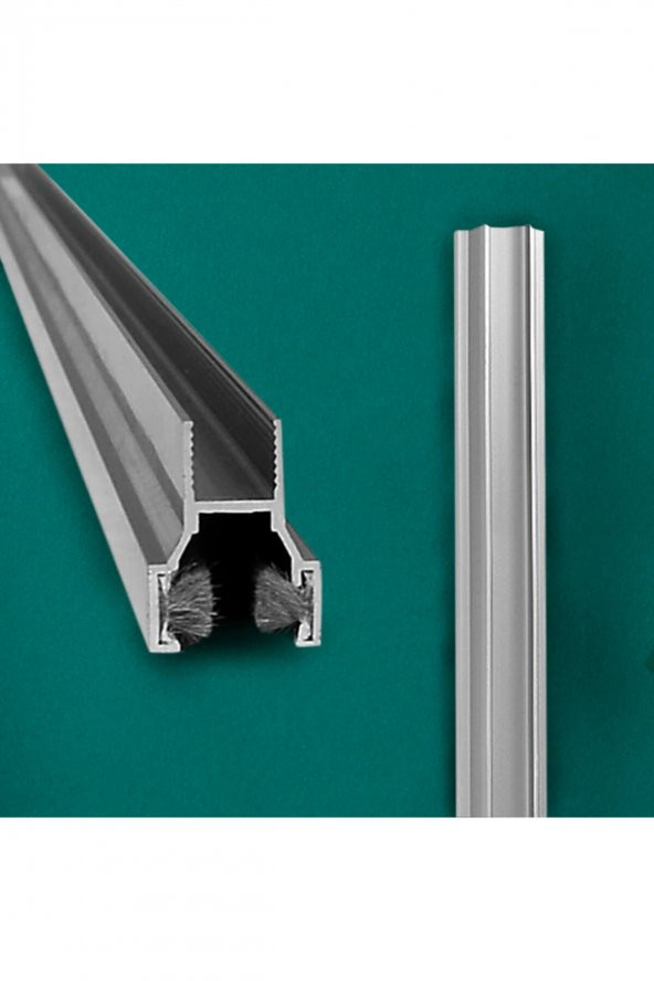 Cam Balkon Fitili Büyük H Alüminyum Fitil 2 mt(8mm Cam İçin) ürün görseli 1