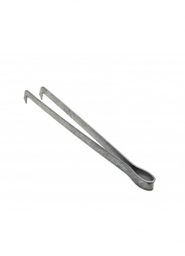 ŞÖMİNE  Maşası,  SOBA  Maşası, IZGARA  Maşası ,ATEŞ  Maşa  Kömür Maşası  Metal Renk- 45Cm ürün görseli 1