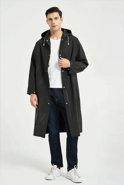 Marlux Raincoat Eva Yağmurluk   Mor Tek Ebat - Resim 6