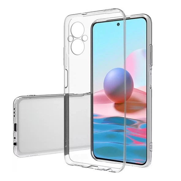 FitCase Oppo Reno7 Lite 5G Kılıf Kamera Korumalı Silikon Şeffaf Arka Kapak ürün görseli 1