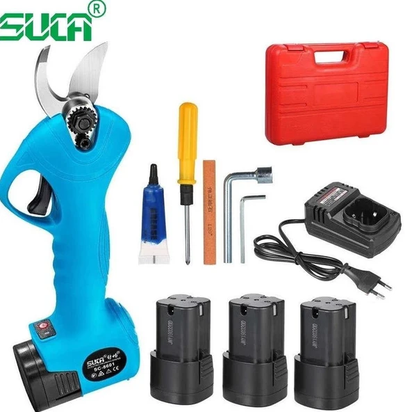 Suca SC 8601 Akülü Budama Makası 3 Bataryalı ürün görseli 1