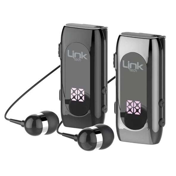 LinkTech V80 Bluetooth Kulaklık Ekranlı Makaralı Titreşimli ürün görseli 1