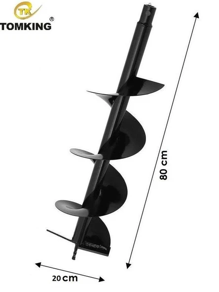 Tomking Toprak Delme Burgusu 200 mm ürün görseli 1