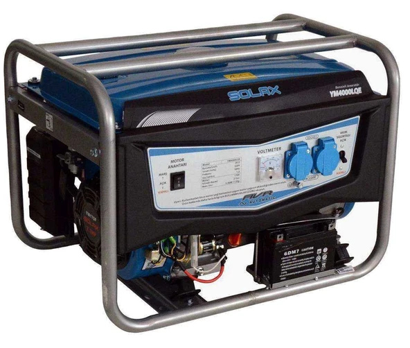 Solax YM-4000LQE Monofaze Benzinli Marşlı Jenerator ürün görseli 1