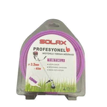Solax Tırpan Misinası Tırtıklı 3.3 mm 45 mt ürün görseli 1