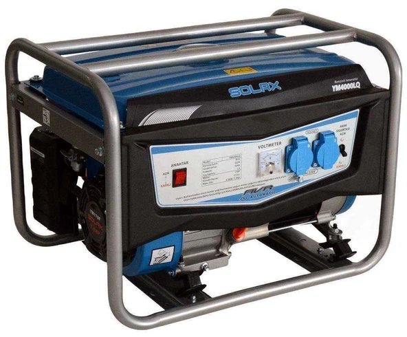 Solax YM-4000LQ Monofaze Benzinli Jenerator ürün görseli 1
