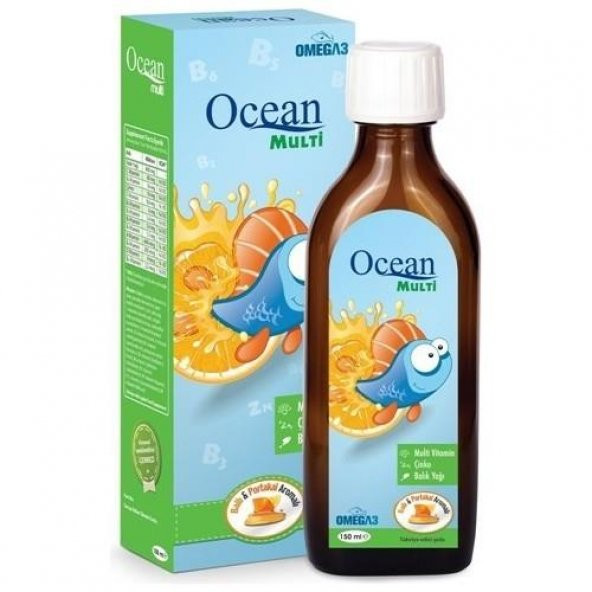Ocean Multi Ballı Portakal Konsantreli Şurup 150 Ml 8697595870563 ürün görseli 1
