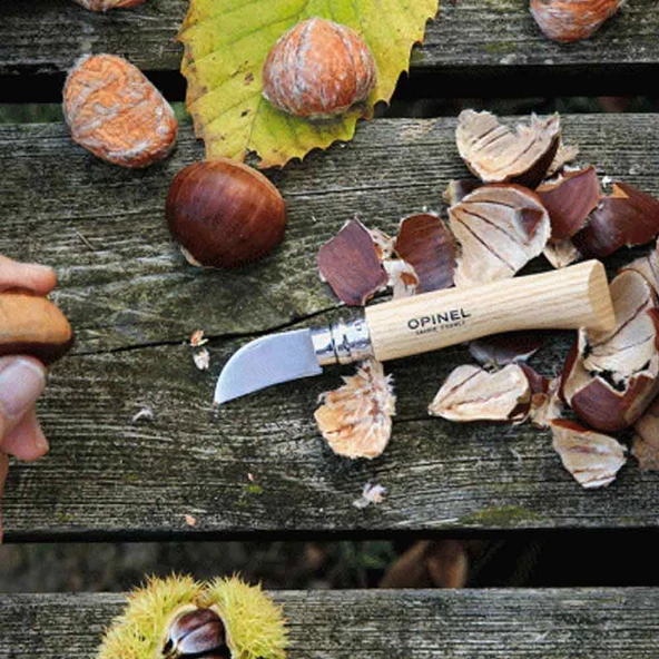 Opinel No 7 Sarımsak, Meyve ve Kestane Bıçağı ürün görseli 1