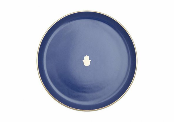 Porland Glamorous Lacivert Düz Tabak 20cm ürün görseli 1