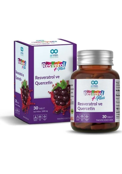 Armin Resverol Plus Quercetin 30 Tablet 8699910802747 ürün görseli 1