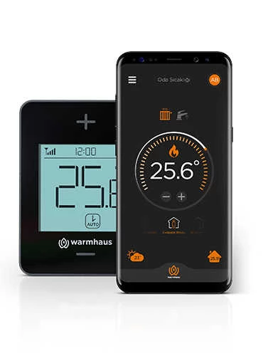 Warmhaus Recowa Kablosuz Programlanabilir Wifi Oda Termostatı ürün görseli 1