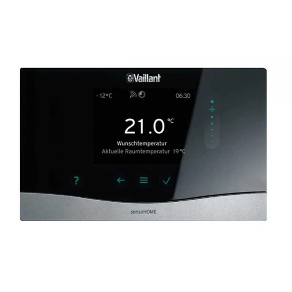 Vaillant VRT 380 sensoHOME Modülasyonlu Kablolu Oda Termostatı ürün görseli 1