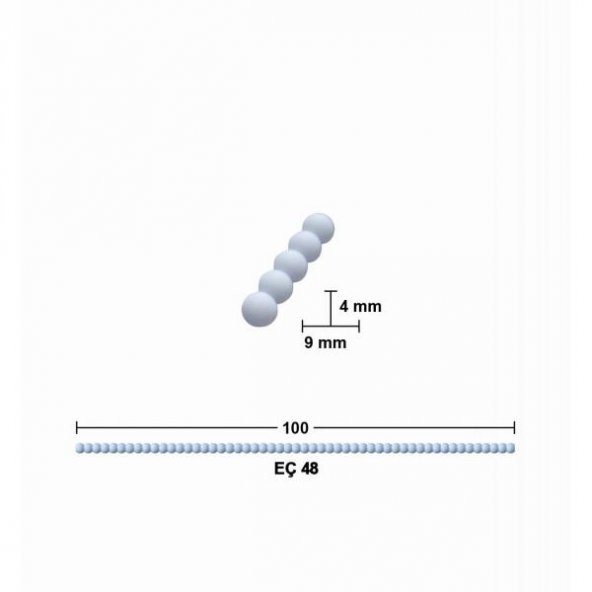9 mm 100 CM BONCUK ÇITA ürün görseli 1
