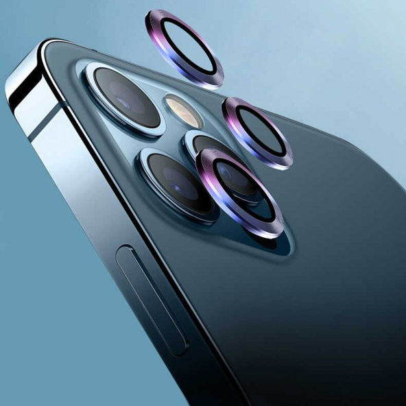 Apple iPhone 13 CL-07 Kamera Lens Koruyucu - Resim 10