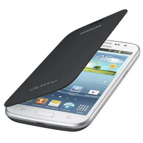 Samsung i8552 Galaxy Win Orjinal Flip Cover Kılıf Siyah EF-FI855BSEGWW ürün görseli 1
