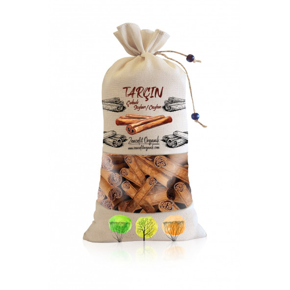 Bez Torba Seylon Tarçın 220 Gr. Orijinal Seylan Yaprak Çubuk Tarçın Ceylon Cinnamon ürün görseli 1