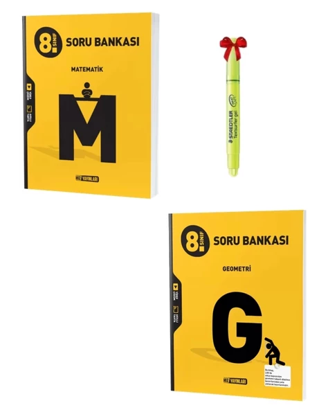 LGS 8.Sınıf Matematik ve Geometri Soru Bankası ürün görseli 1