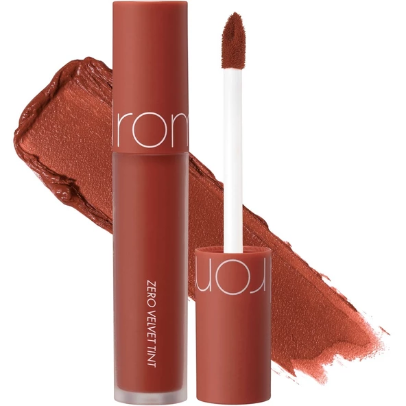 Rom&nd Zero Velvet Tint Rusk Rusk - Likit Ruj ürün görseli 1